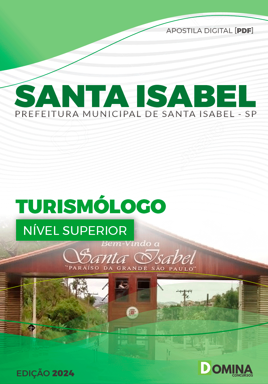 Apostila Turismólogo Santa Isabel SP 2024