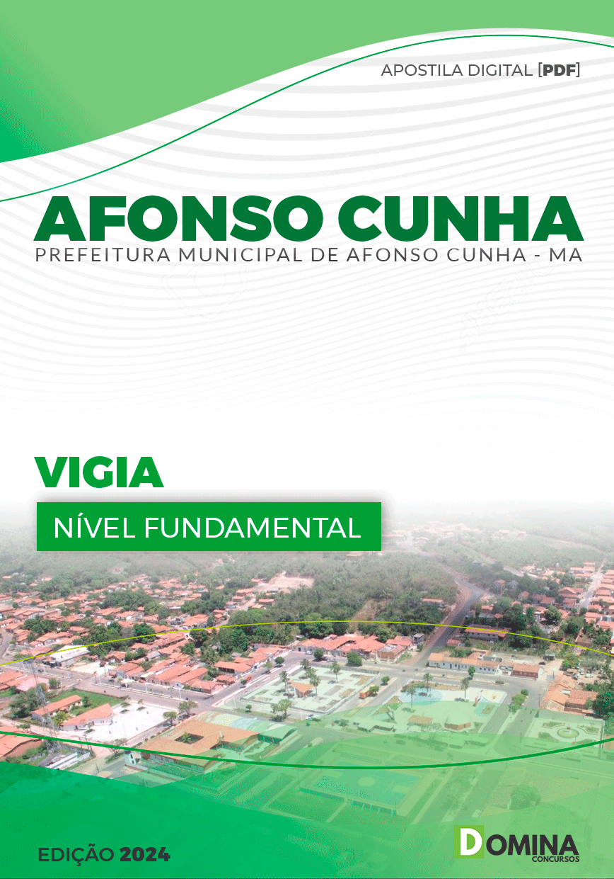 Apostila Afonso Cunha MA 2024 Vigia