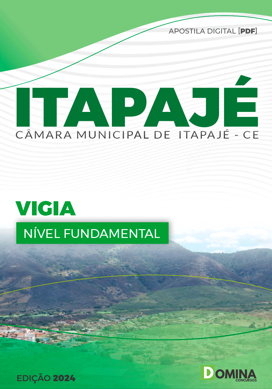 Apostila Câmara Itapajé CE 2024 Vigia