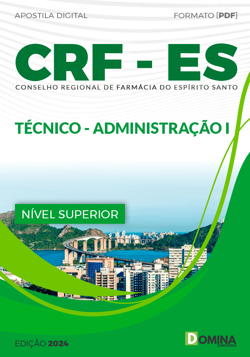 Apostila Técnico Administração CRF ES 2024