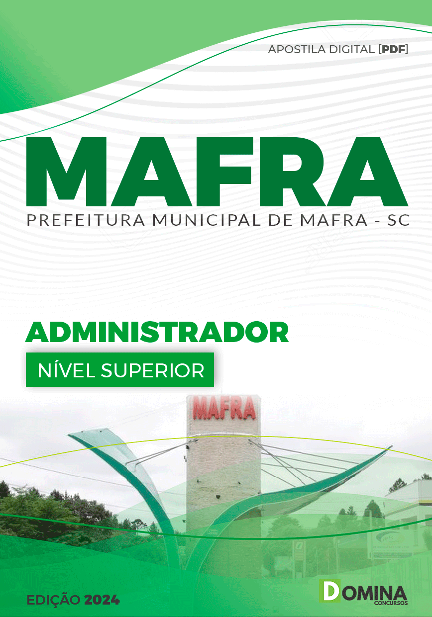 Apostila Administrador Mafra SC 2024