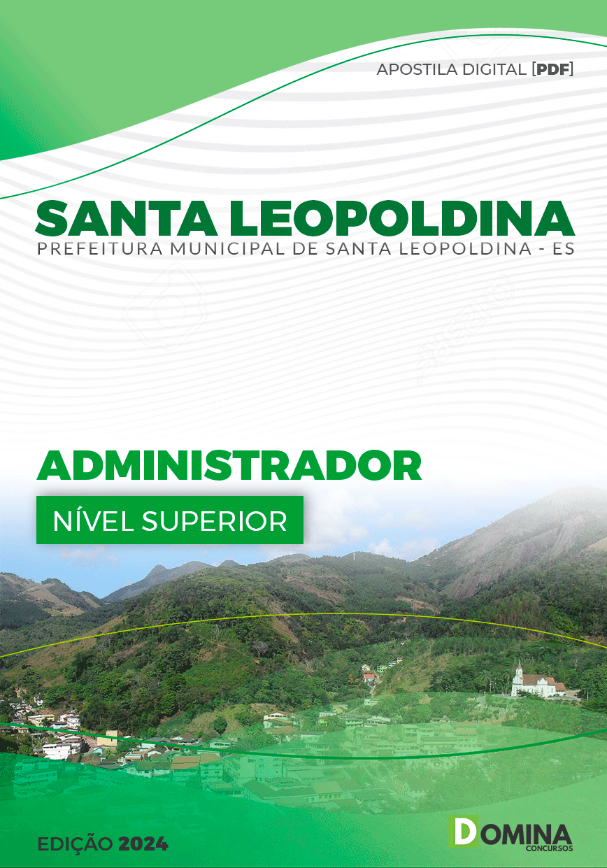 Apostila Administrador Santa Leopoldina ES 2024