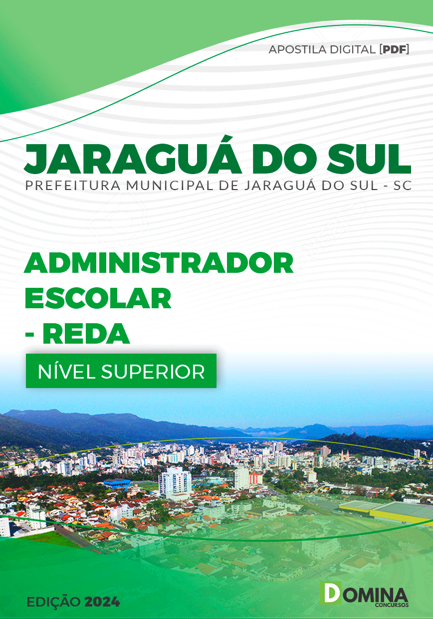 Apostila Administrador Escolar Jaraguá do Sul SC 2024