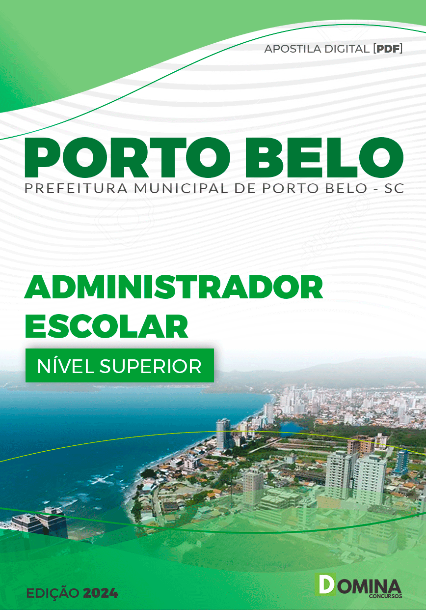 Apostila Administrador Escolar Porto Belo SC 2024