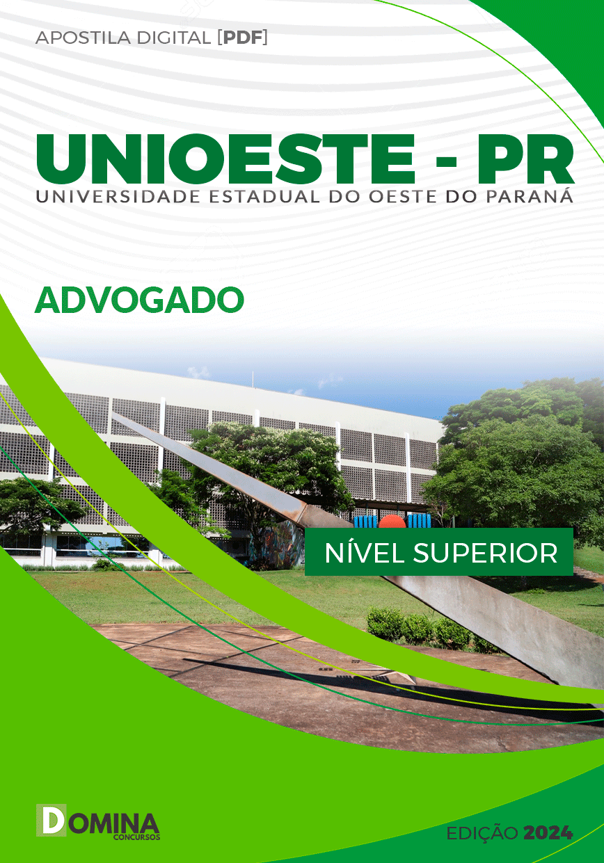 Apostila Advogado UNIOESTE PR 2024