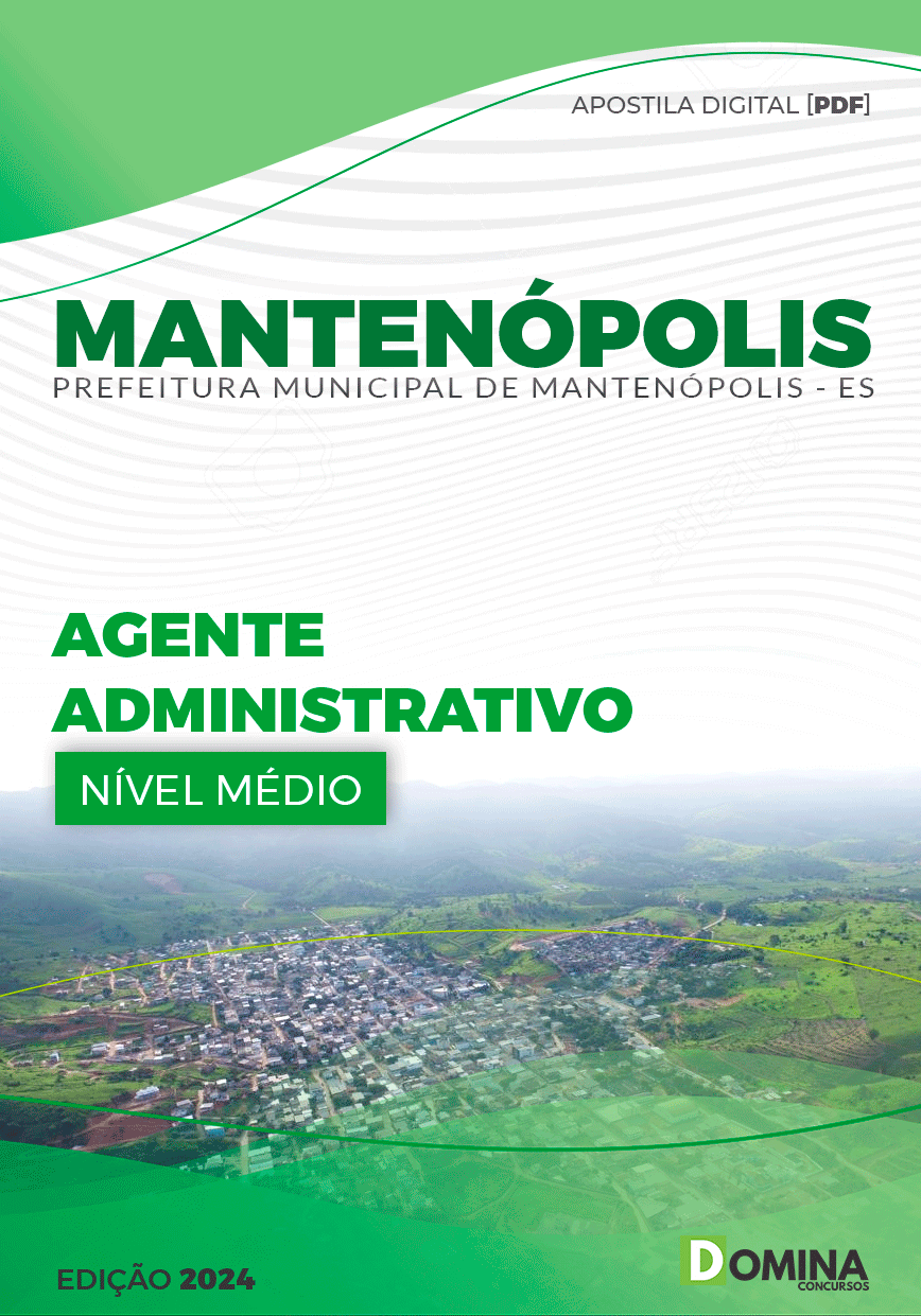 Apostila Agente Administrativo Mantenópolis ES 2024