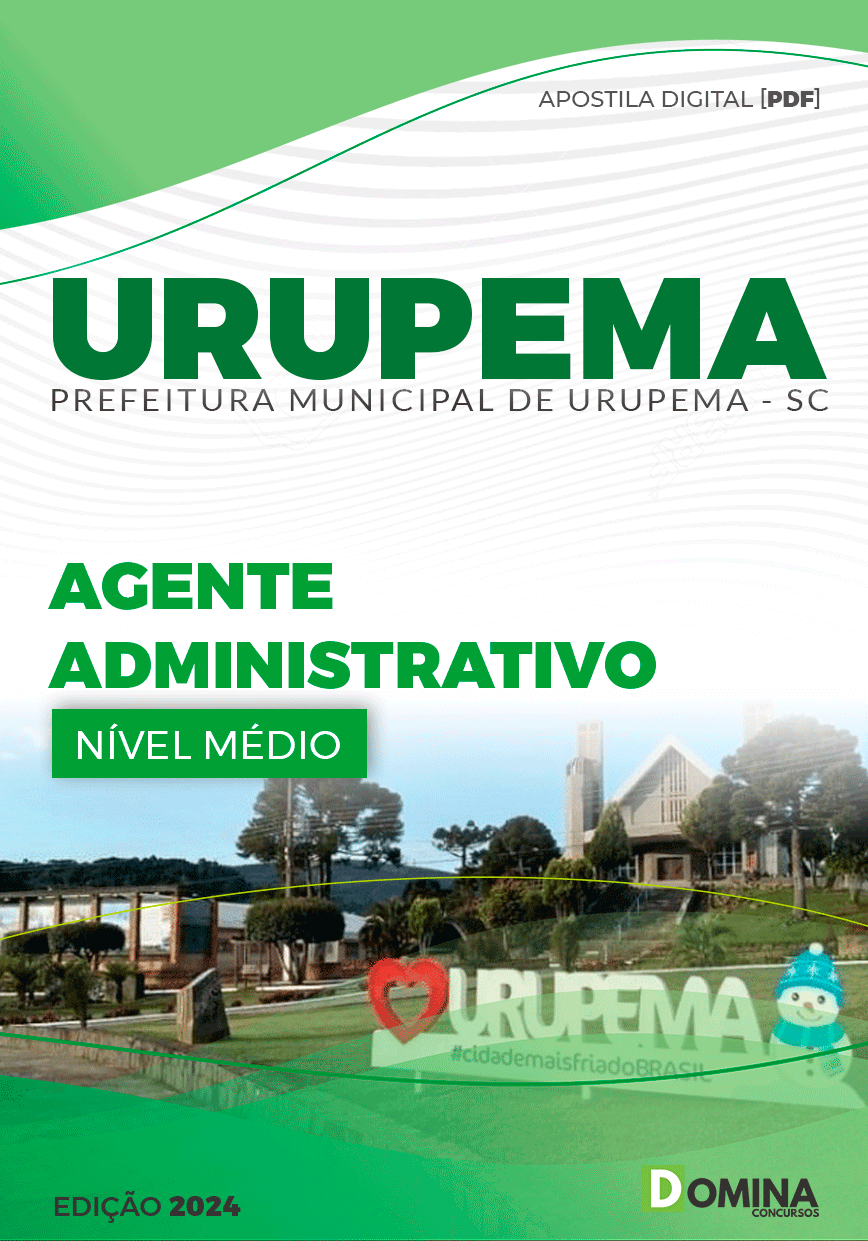 Apostila Agente Administrativo Urupema SC 2024