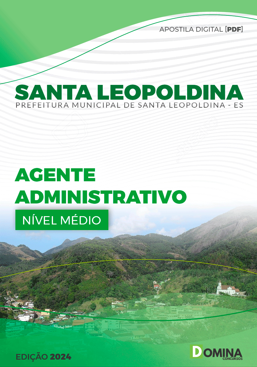 Apostila Agente Administrativo Santa Leopoldina ES 2024