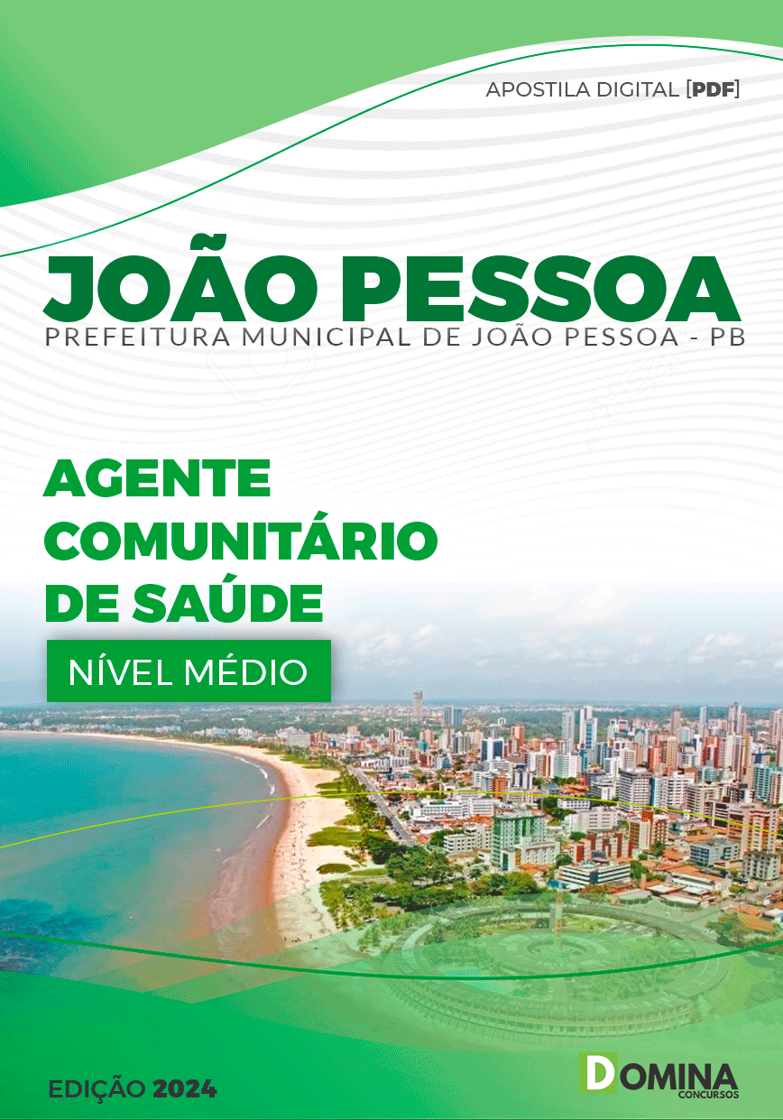 Apostila Agente Comunitário de Saúde João Pessoa PB 2024