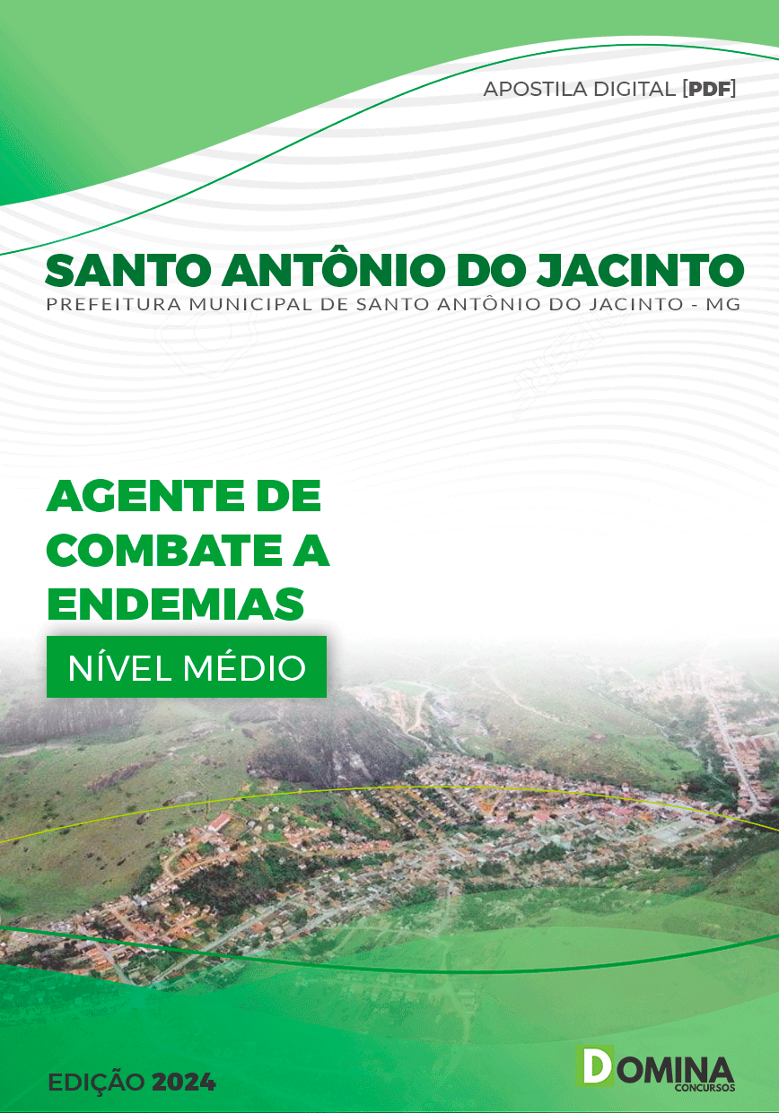 Apostila Agente Combate Endemias Santo Antônio do Jacinto 2024