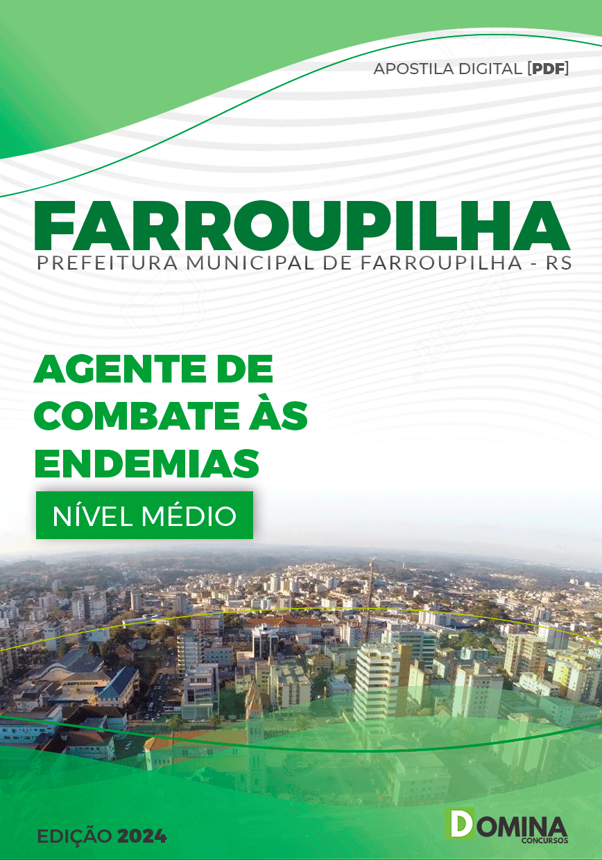 Apostila Agente de Combate às Endemias Farroupilha RS 2024