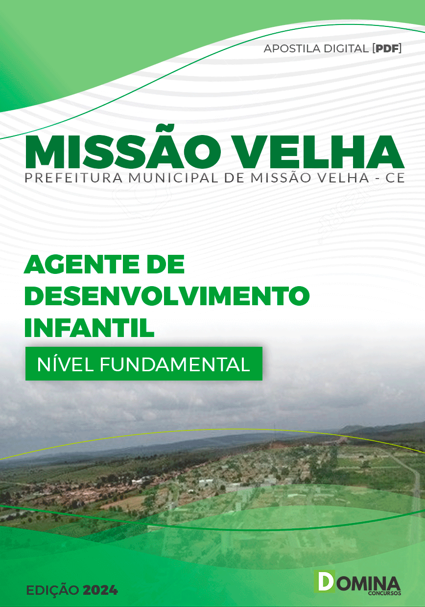 Apostila Agente de Desenvolvimento Infantil Missão Velha CE 2024