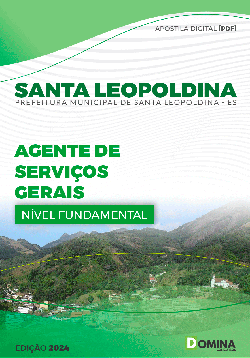 Apostila Agente de Serviços Gerais Santa Leopoldina ES 2024