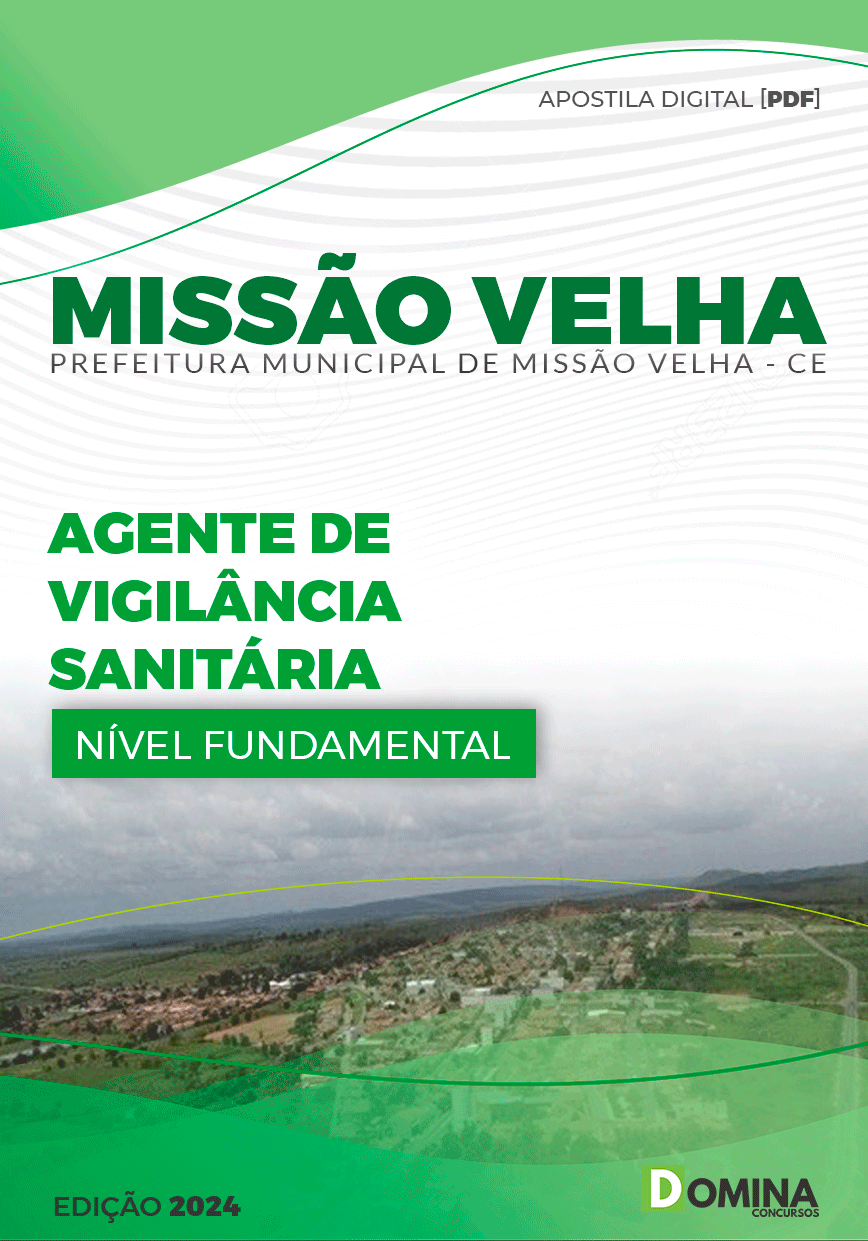 Apostila Agente de Vigilância Sanitária Missão Velha CE 2024