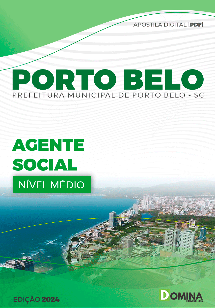 Apostila Agente Social Porto Belo SC 2024