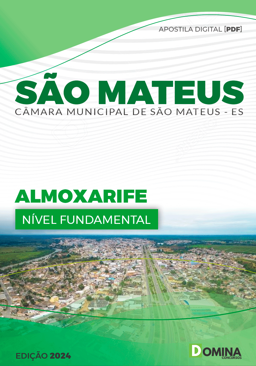 Apostila Almoxarife Câmara São Mateus ES 2024