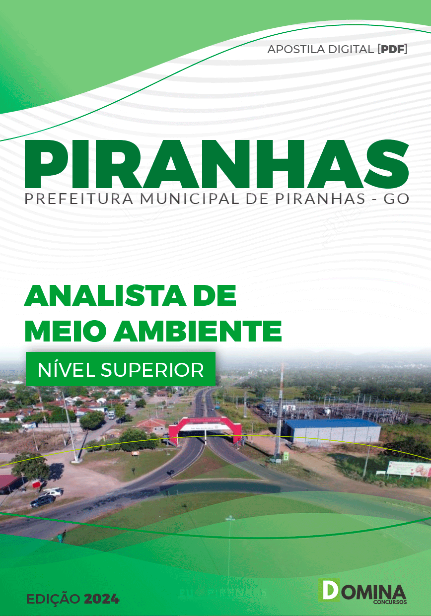 Apostila Analista de Meio Ambiente Piranhas GO 2024