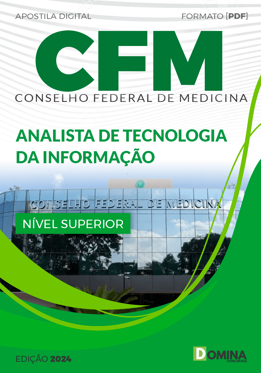 Apostila Analista de Tecnologia da Informação CFM 2024