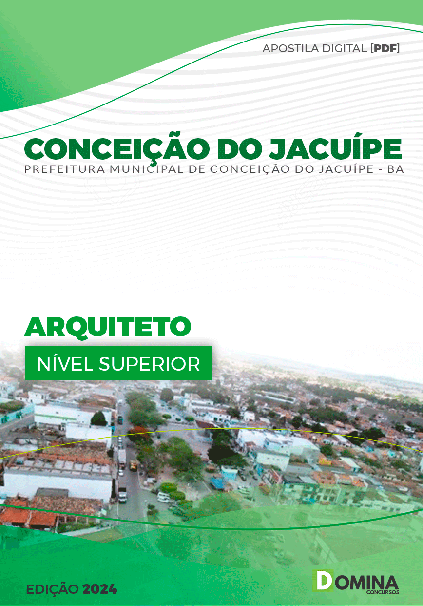 Apostila Arquiteto Conceição do Jacuípe BA 2024