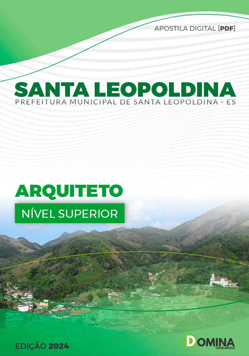 Apostila Arquiteto Santa Leopoldina ES 2024