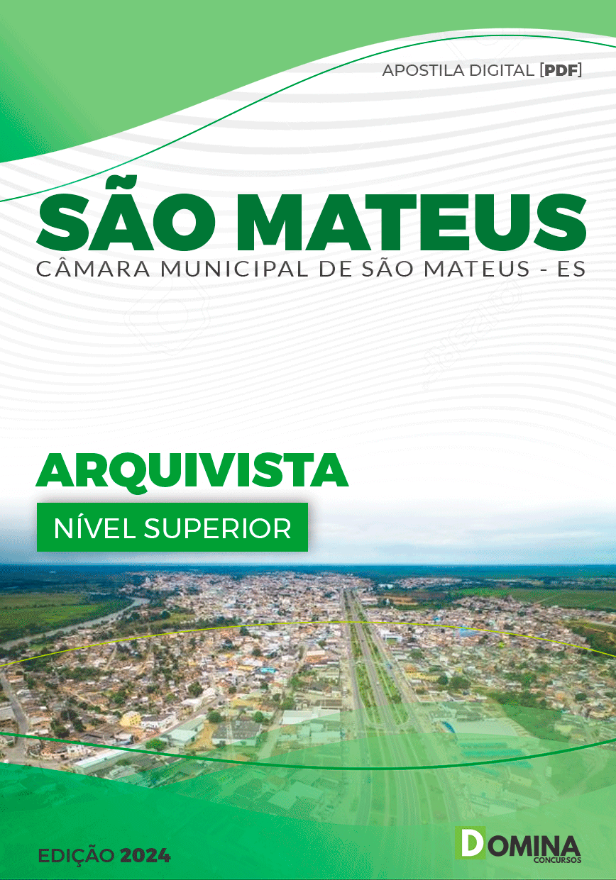 Apostila Arquivista Câmara São Mateus ES 2024