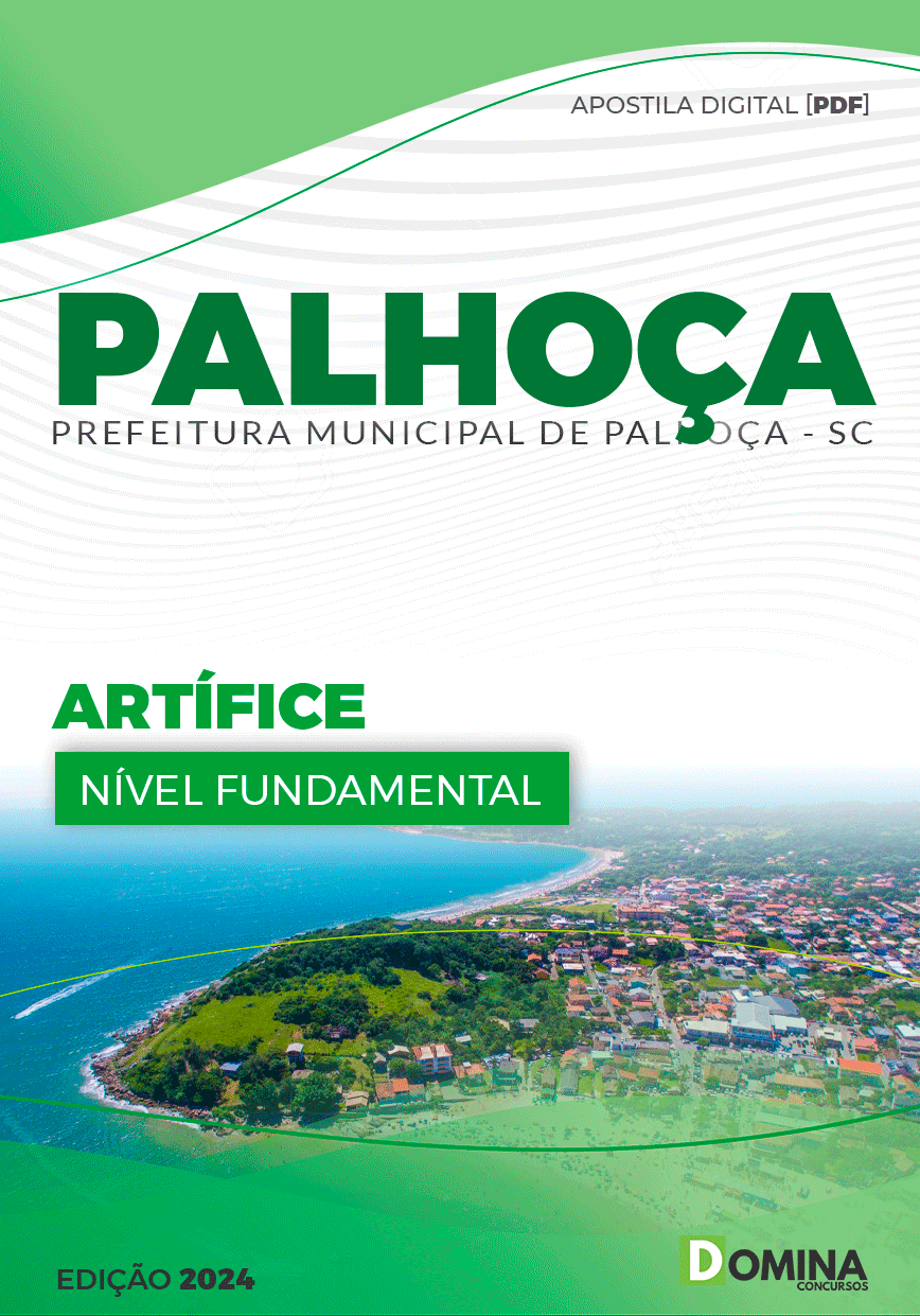 Apostila Artífice Palhoça SC 2024