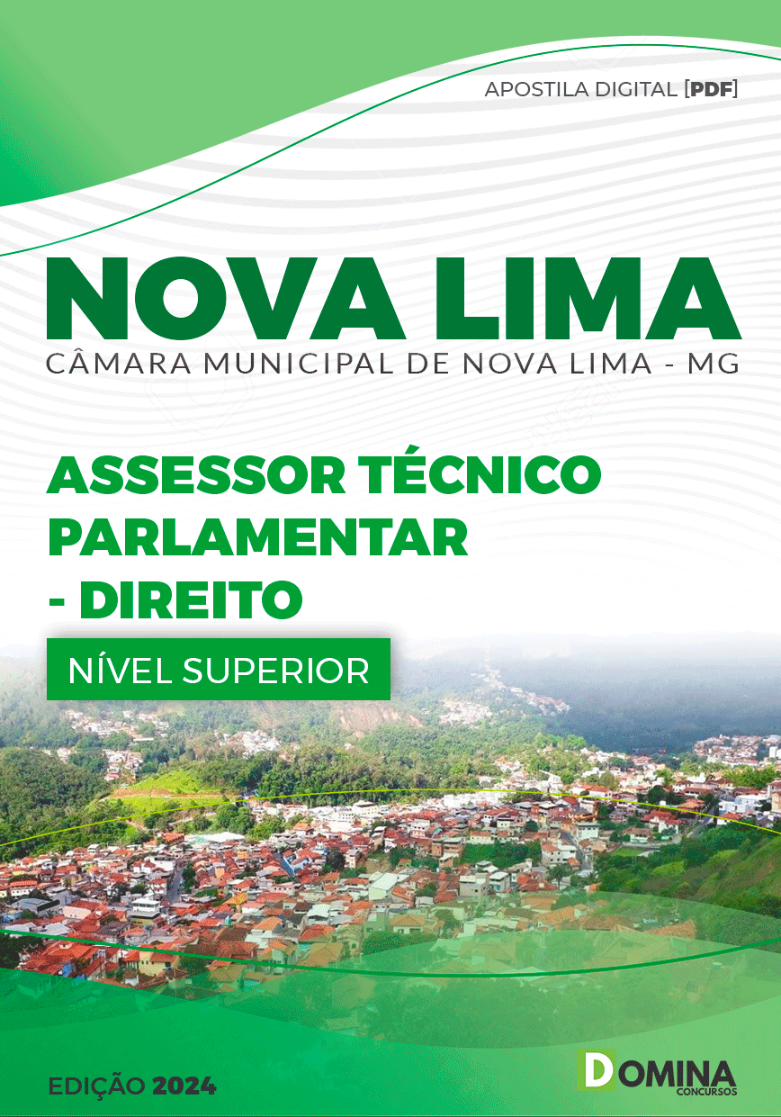 Apostila Assessor Técnico Direito Câmara Nova Lima MG 2024