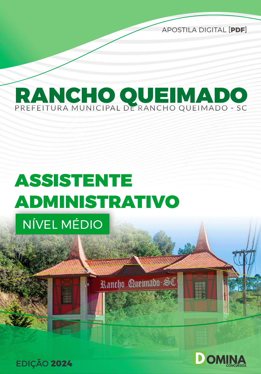 Apostila Assistente Administrativo Rancho Queimado SC 2024