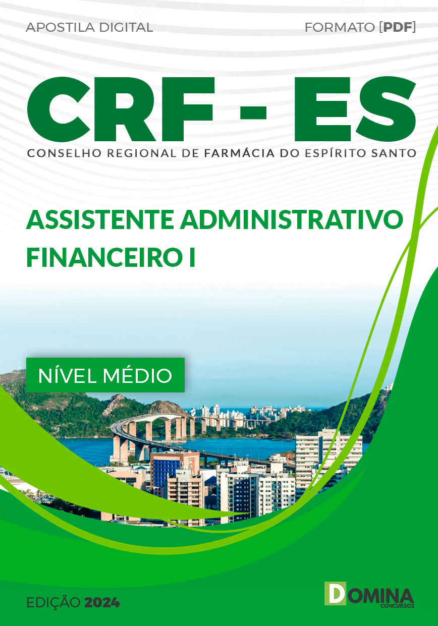 Apostila Assistente Administrativo Financeiro CRF ES 2024