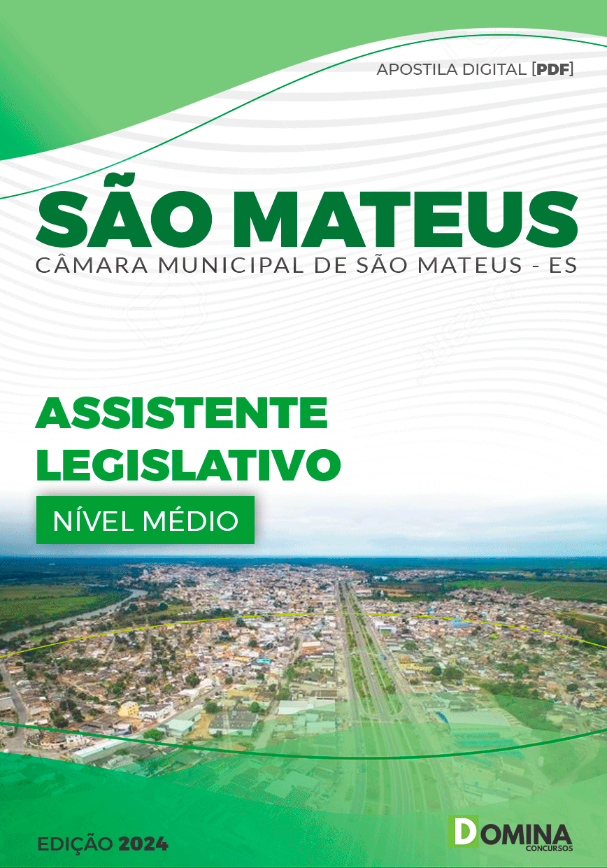 Apostila Assistente Legislativo Câmara São Mateus ES 2024