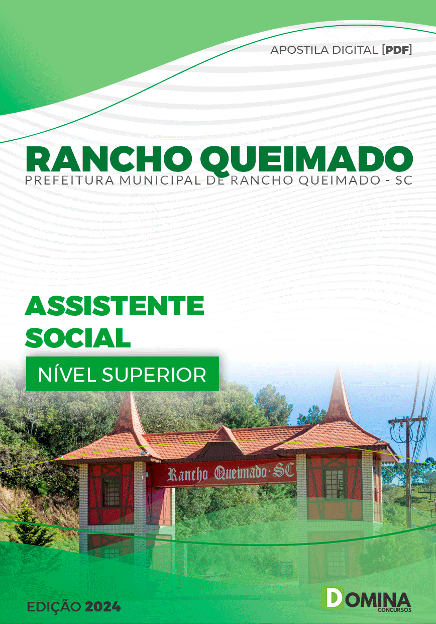 Apostila Assistente Social Rancho Queimado SC 2024