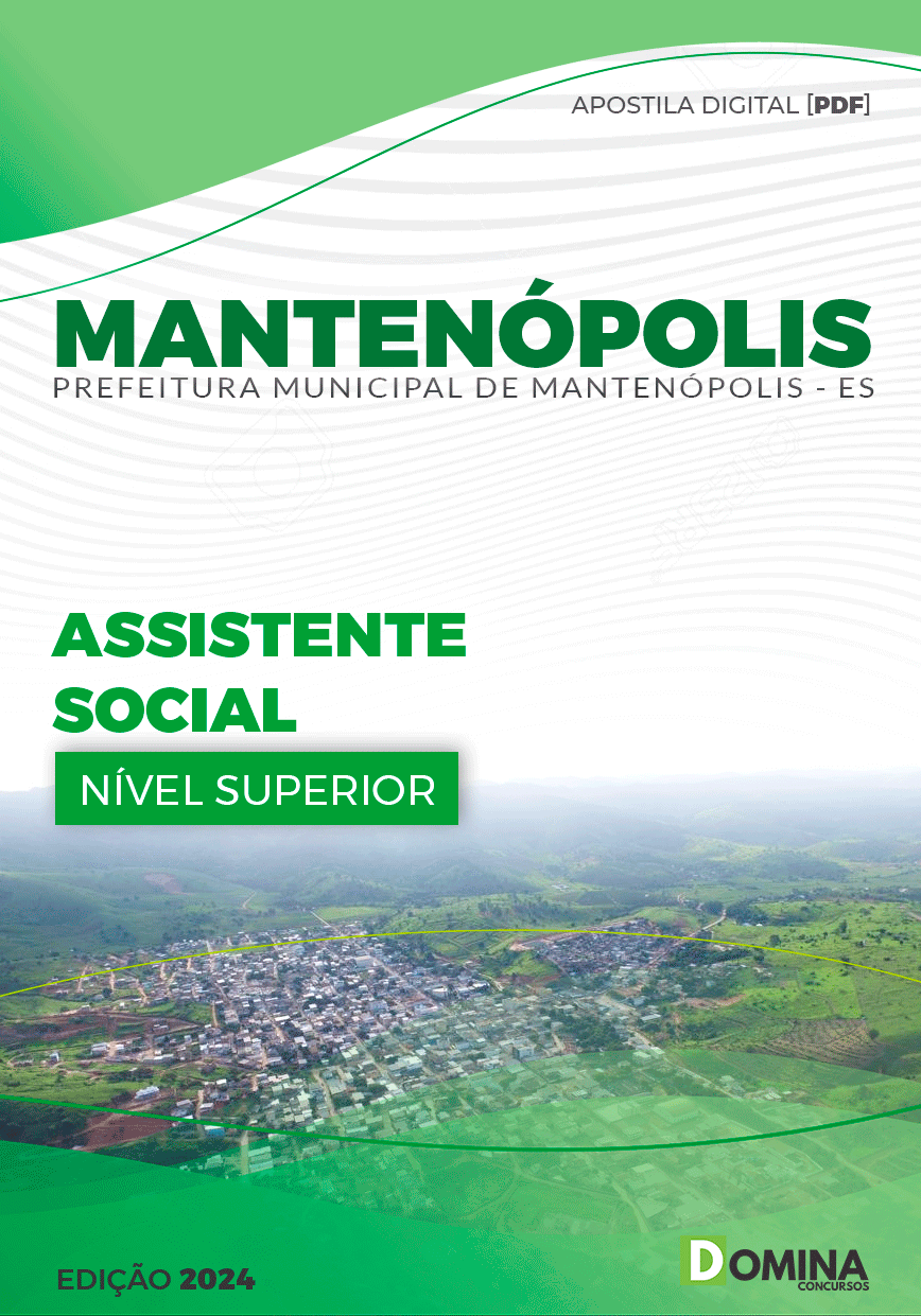 Apostila Assistente Social Mantenópolis ES 2024