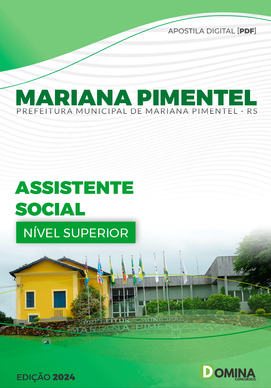 Apostila Assistente Social Mariana Pimentel RS 2024