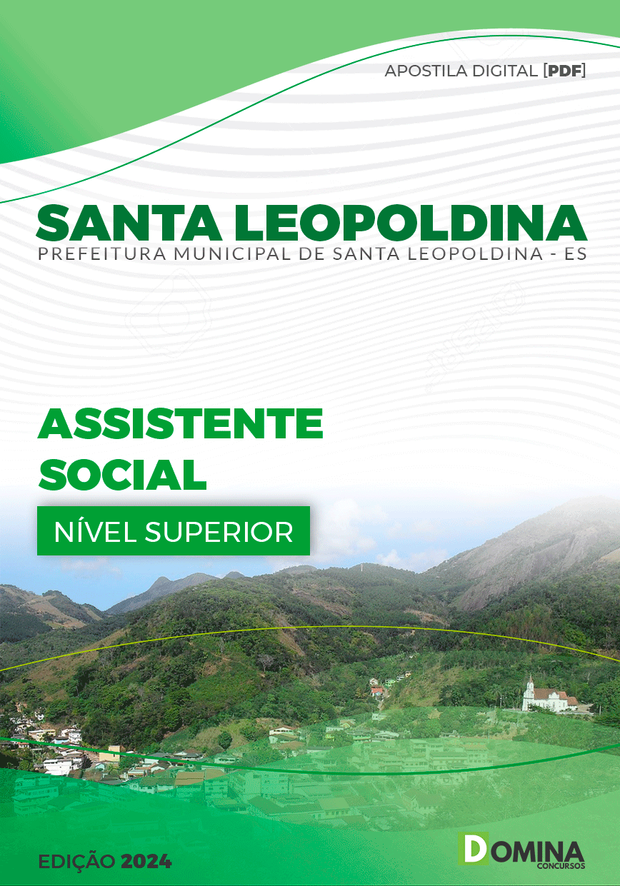 Apostila Assistente Social Santa Leopoldina ES 2024