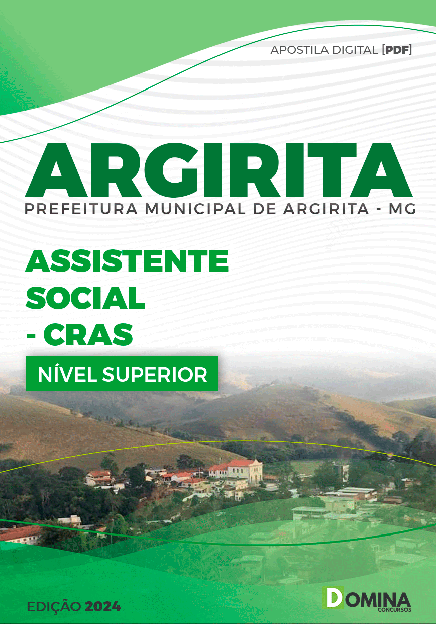 Apostila Assistente Social Argirita MG 2024