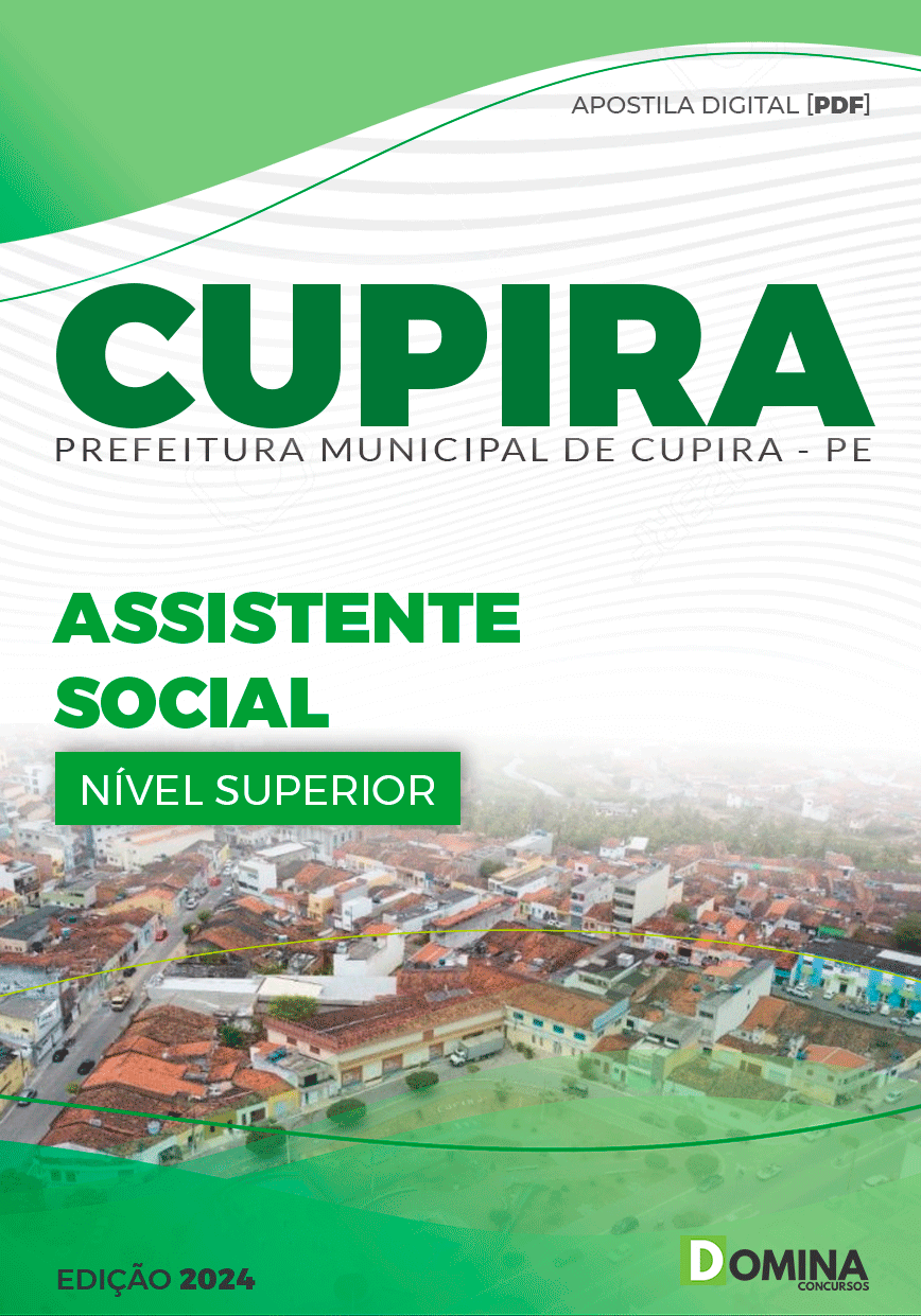 Apostila Assistente Social Cupira PE 2024