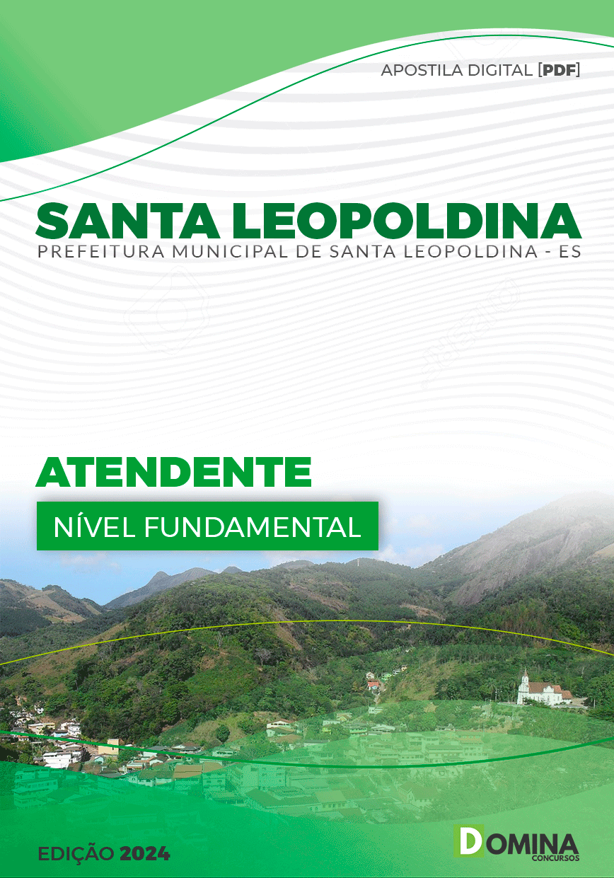 Apostila Atendente Santa Leopoldina ES 2024