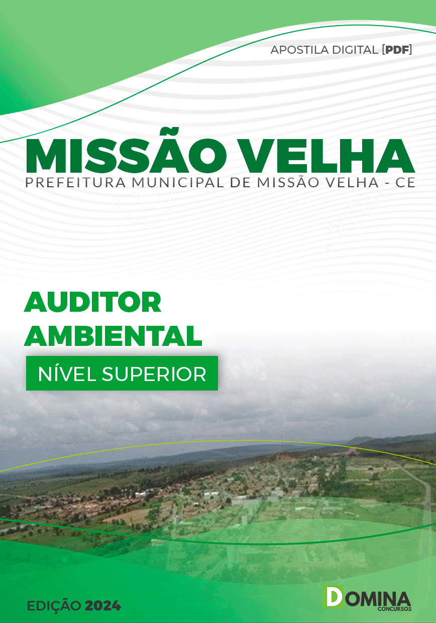 Apostila Auditor Ambiental Missão Velha CE 2024