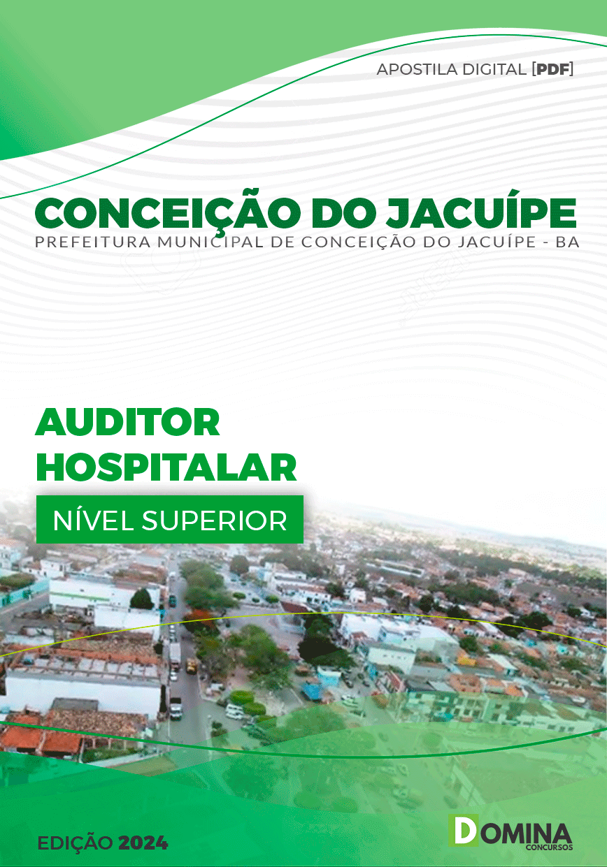 Apostila Auditor Hospitalar Conceição do Jacuípe BA 2024