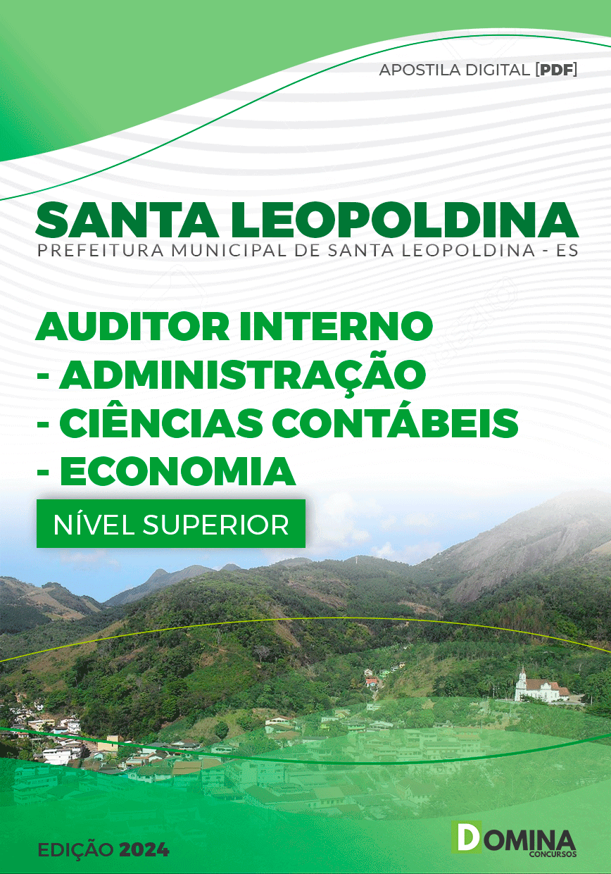 Apostila Auditor Interno Administração Santa Leopoldina ES 2024