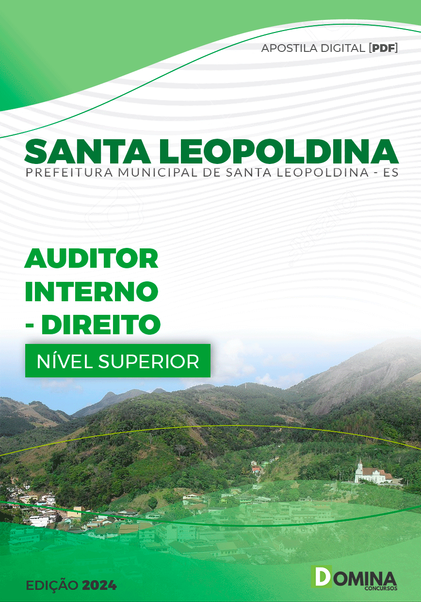 Apostila Auditor Interno Direito Santa Leopoldina ES 2024