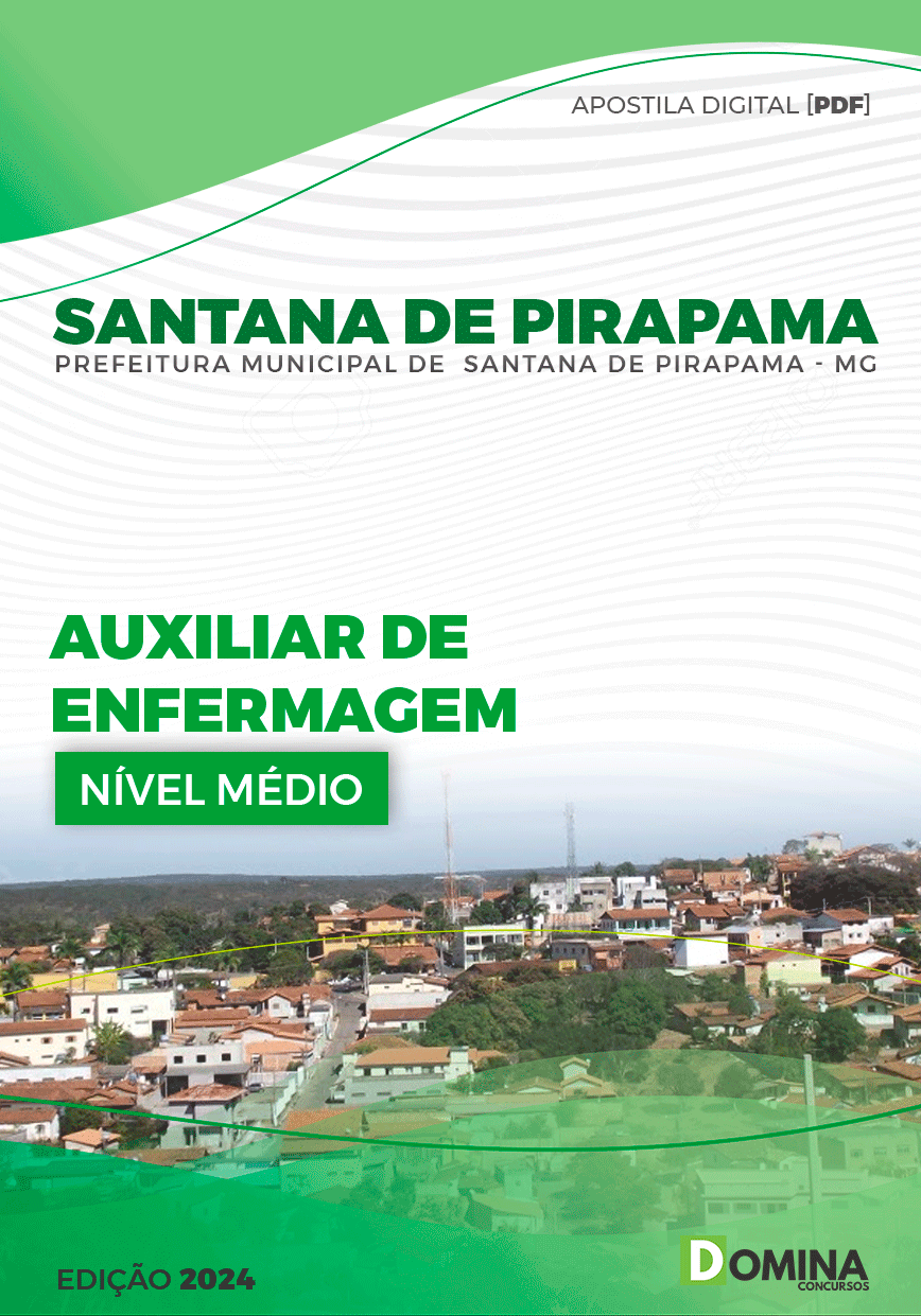 Apostila Auxiliar de Enfermagem Santana de Pirapama MG 2024