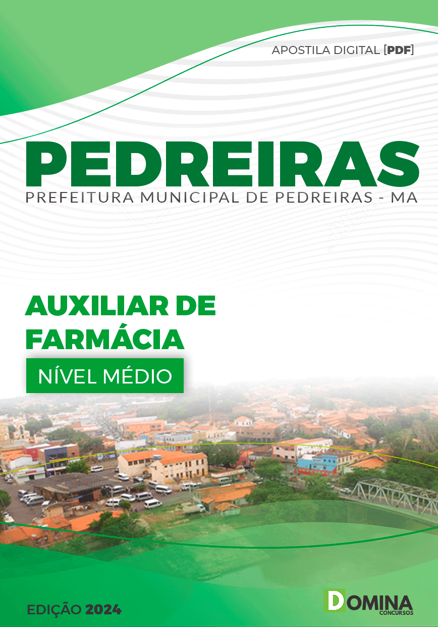 Apostila Auxiliar de Farmácia Pedreiras MA 2024