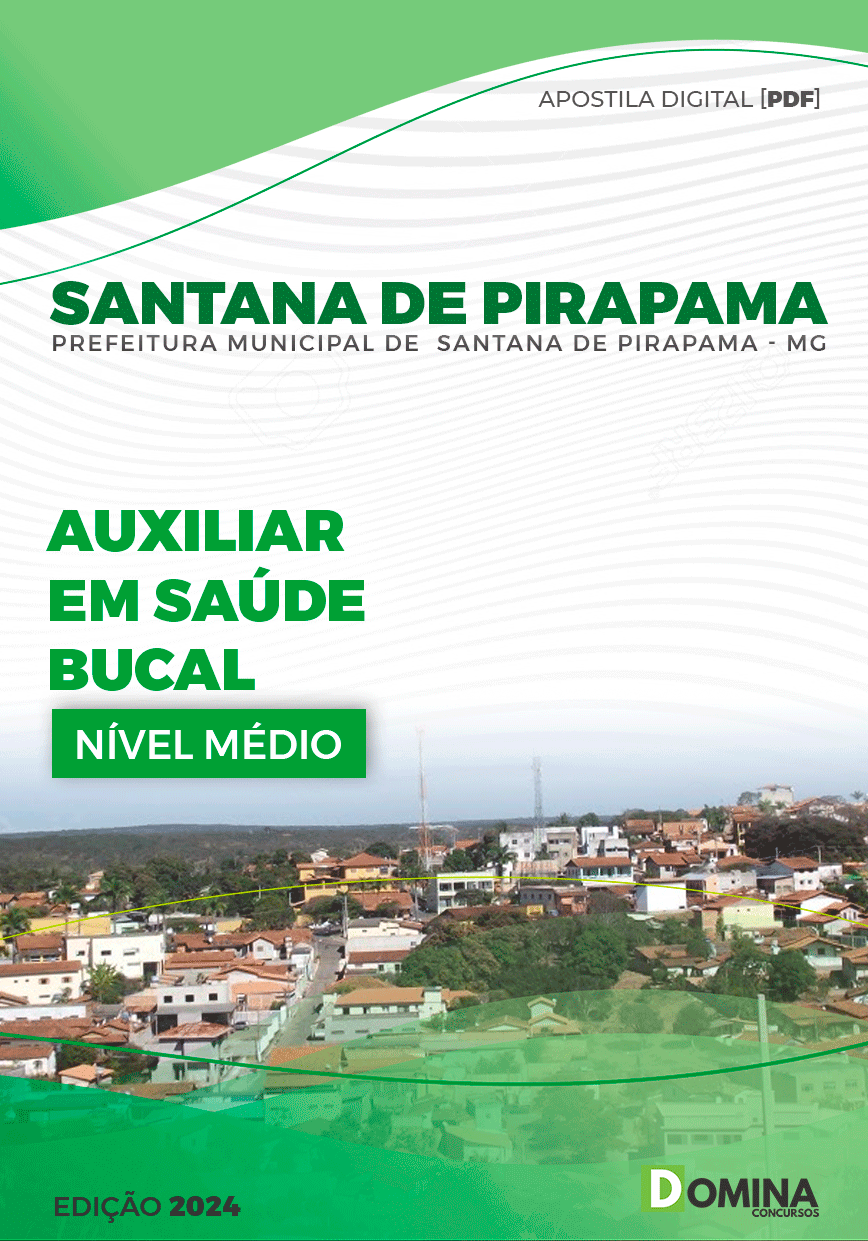 Apostila Auxiliar em Saúde Bucal Santana de Pirapama MG 2024