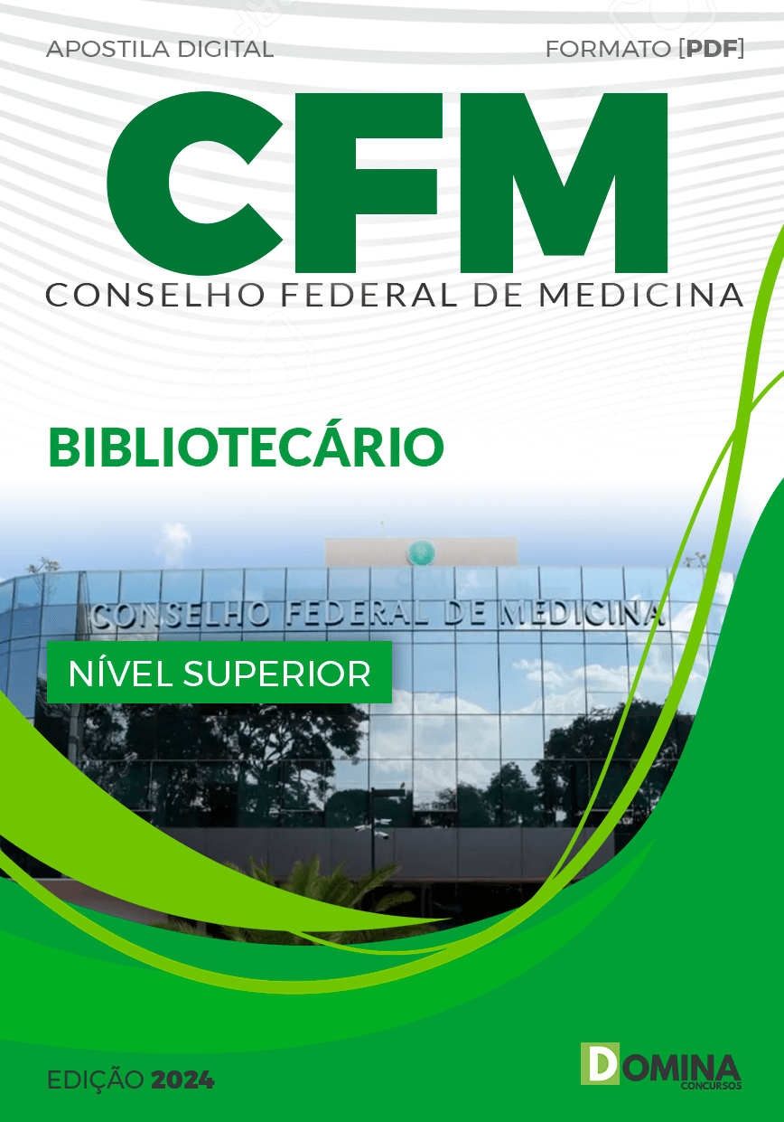 Apostila Bibliotecário CFM 2024