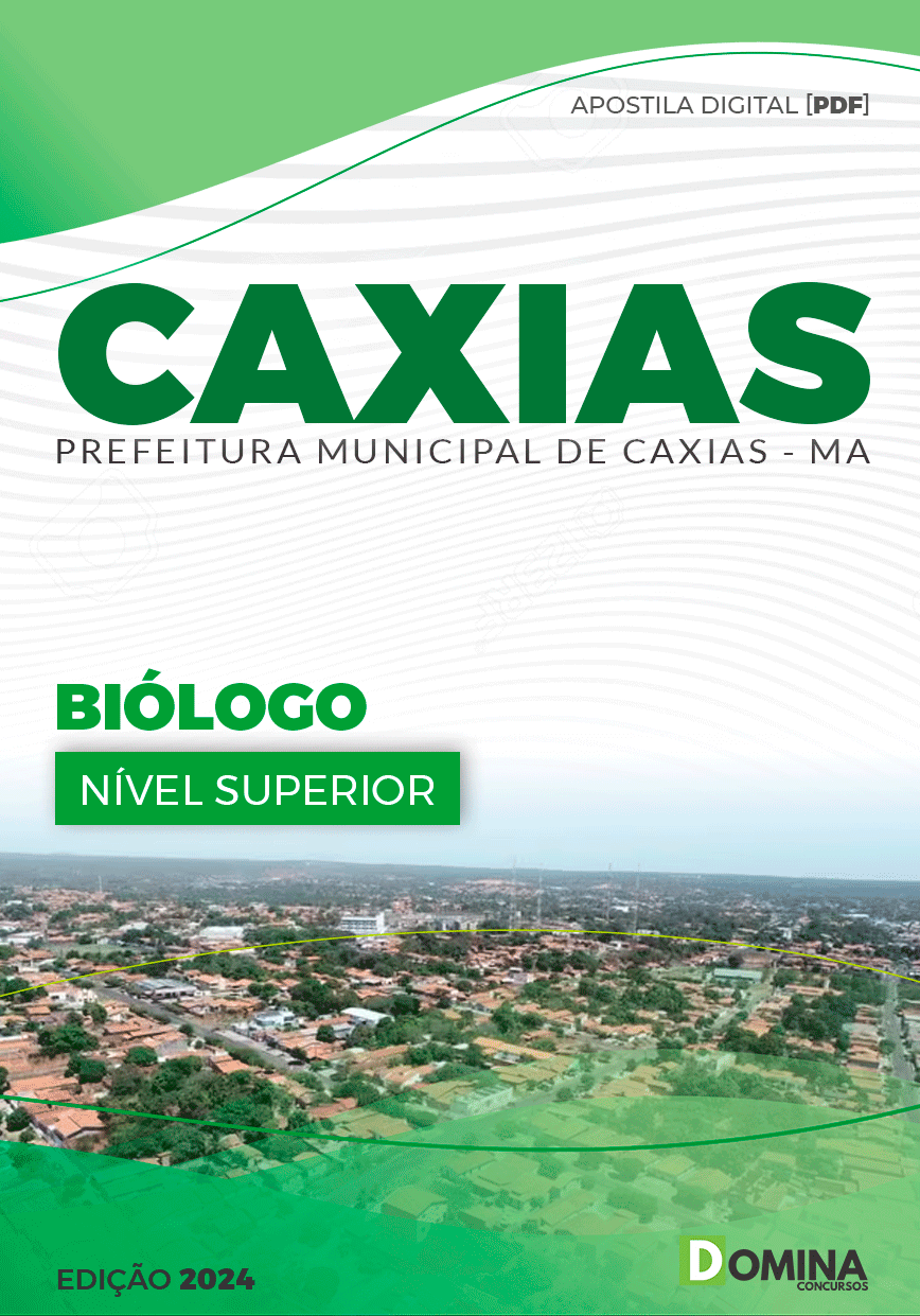 Apostila Biólogo Caxias MA 2024