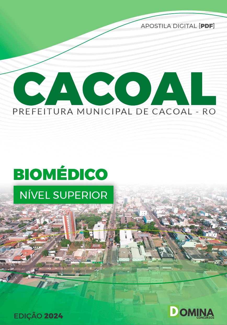 Apostila Biomédico Cacoal RO 2024