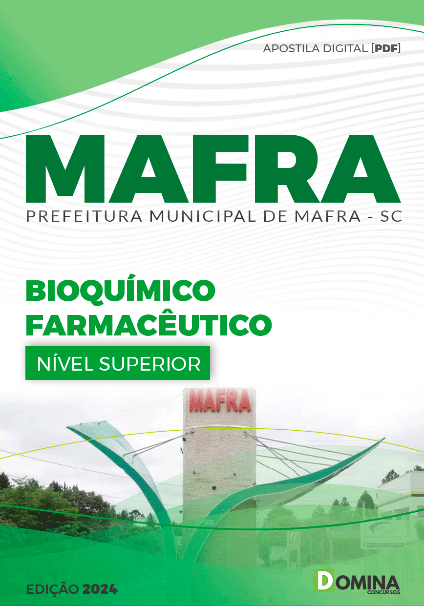 Apostila Bioquímico Farmacêutico Mafra SC 2024