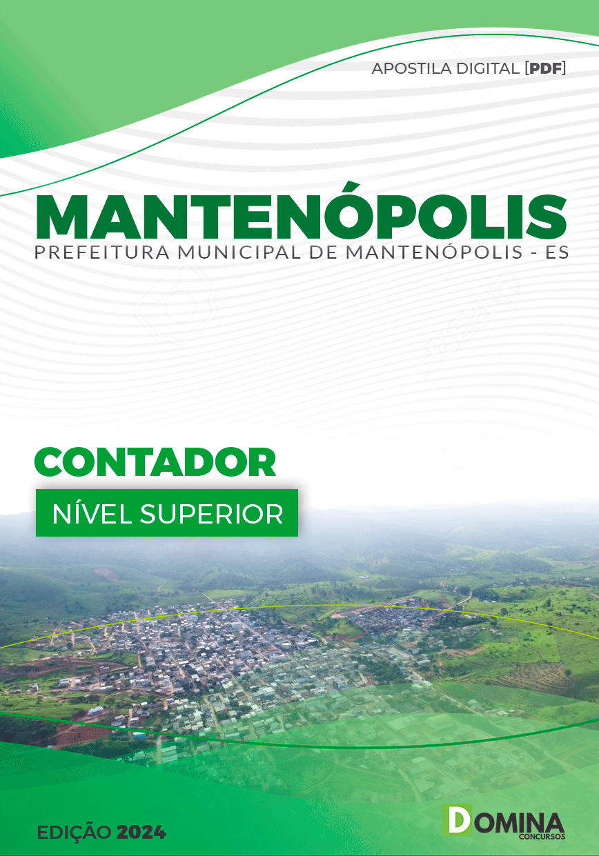 Apostila Contador Mantenópolis ES 2024