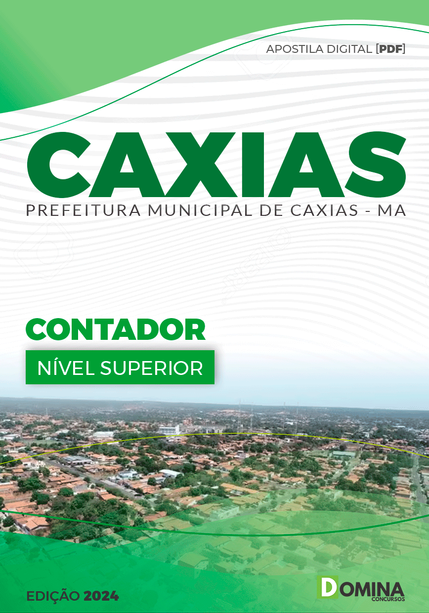 Apostila Contador Caxias MA 2024